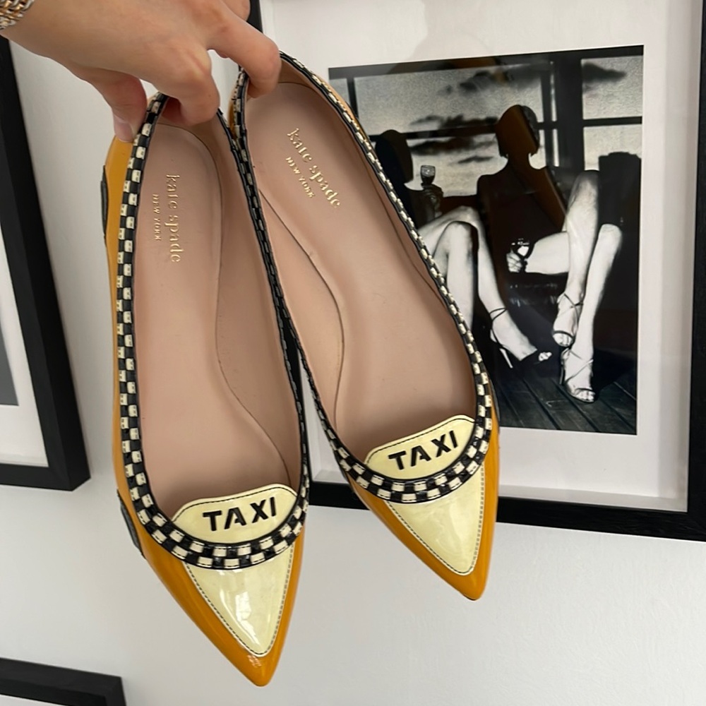 Kate Spade gogo taxi flats